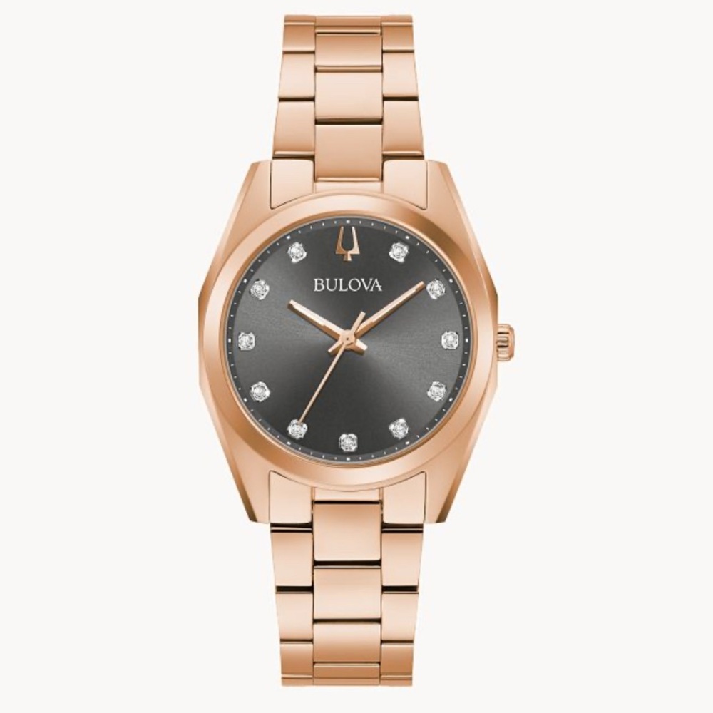 Bulova Rose Gold Surveyor Classic Watch